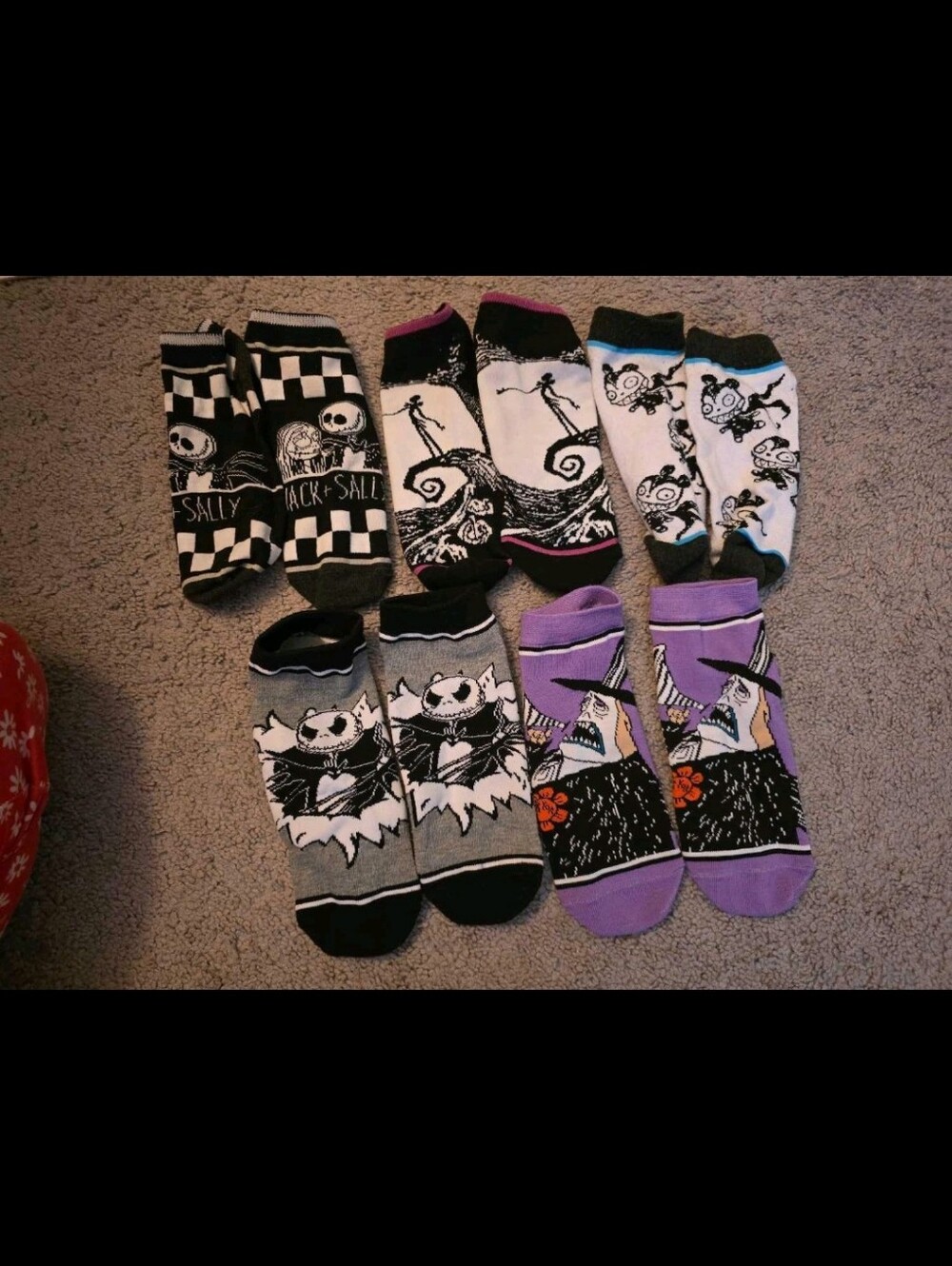 Nightmare Before Christmas Socks